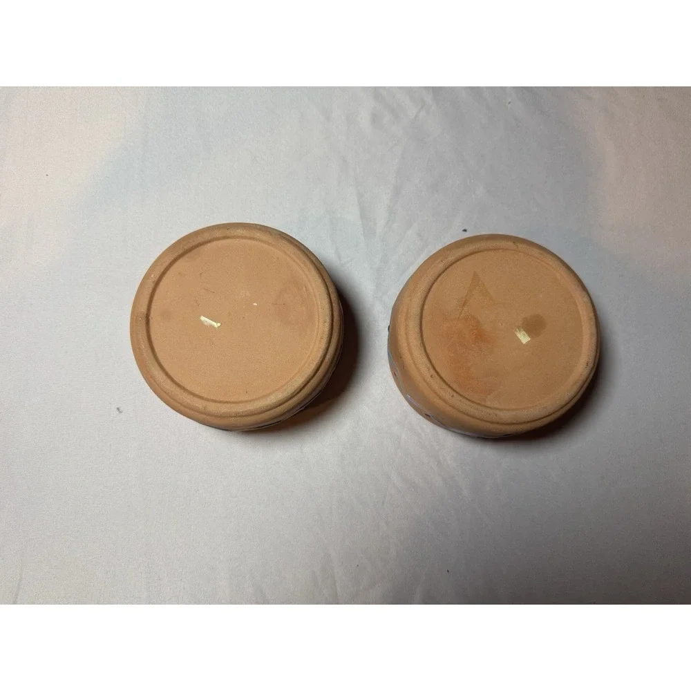 Set Of 2 HIMARK RED CLAY‎ BOWLS Terra Cotta Made In Portugal